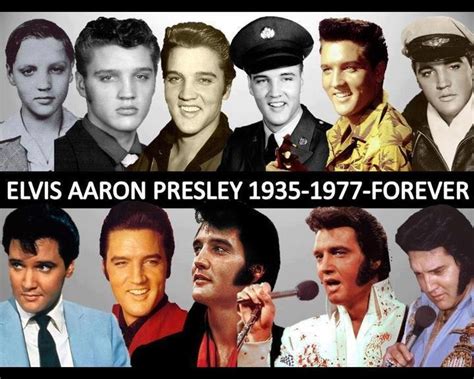 Elvis Presley Through The Years Elvis Pinterest