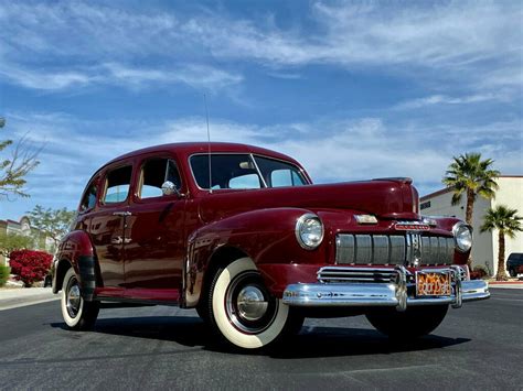 Mercury Eight Town Sedan California Restored Original Selling No