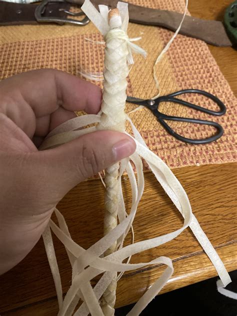 Braiding A Rawhide Quirt