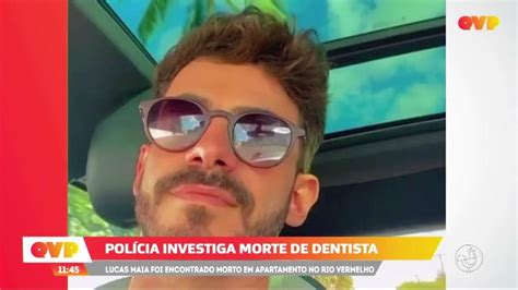 Pol Cia Investiga A Morte Do Dentista Lucas Maia Aratu On Not Cias