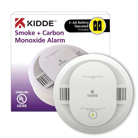 Kidde Smoke & Carbon Monoxide Detector, AA Battery Powered for sale