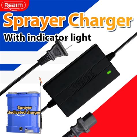 Reaim V Charger For Knapsack Electric Sprayer Agriculture