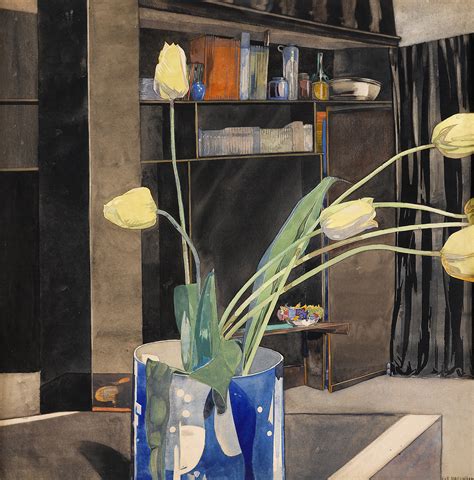 charles rennie mackintosh scottish   yellow tulips