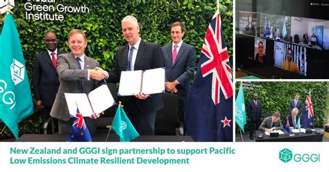 New Zealand And Gggi Sign Partnership To Support Pacific Low Emissions