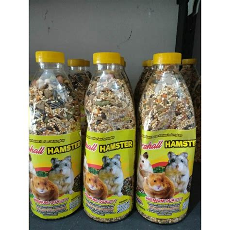 Jual Makanan Hamster Mixture Premium Quality 1 Liter Shopee Indonesia