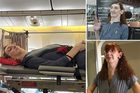 World’s tallest woman finally flies — with some major accommodations ...