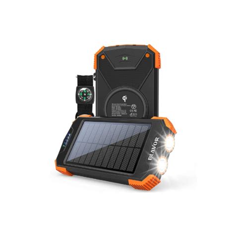 Mini Batterie Externe Solaire Boutique Kuulaa Tech