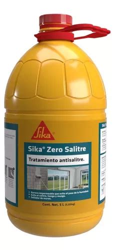 Pz Sika Zero Salitre Eliminador De Salitre Y Humedad Lt Env O Gratis