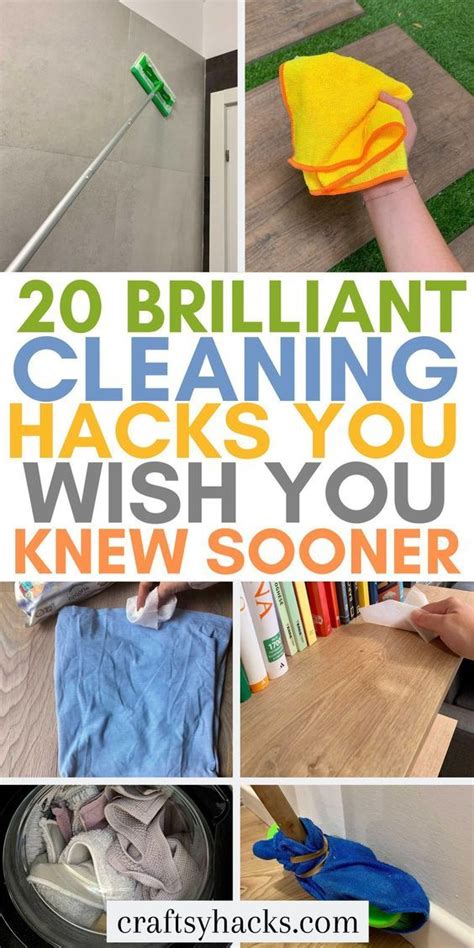 20 Brilliant Cleaning Hacks You Wish You Knew