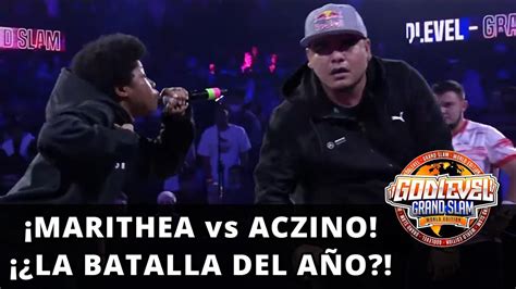 Marithea Vs Aczino La Batalla Del A O Youtube