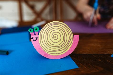 Two Snail Crafts Paper And Clay Foragecreatelove