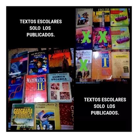 Textos Escolares Bachillerato Basica Preescolar X Dlrs En Venta