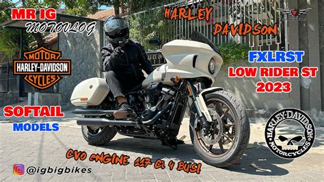 Motovlog Full Review Test Harley Fxlrst Lowrider St White