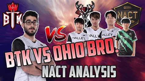 BTK VS OHIO BROTHERS NACT ANALYSIS MLBB YouTube