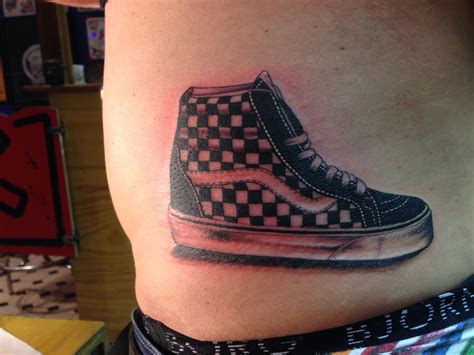 My Vans Sk8 Hi Tattoo Done By Tycho Veldhoen