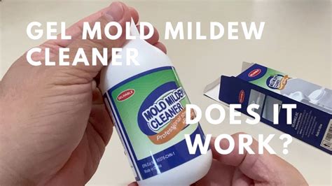 Gelivable Mold Mildew Cleaner Does It Work Youtube