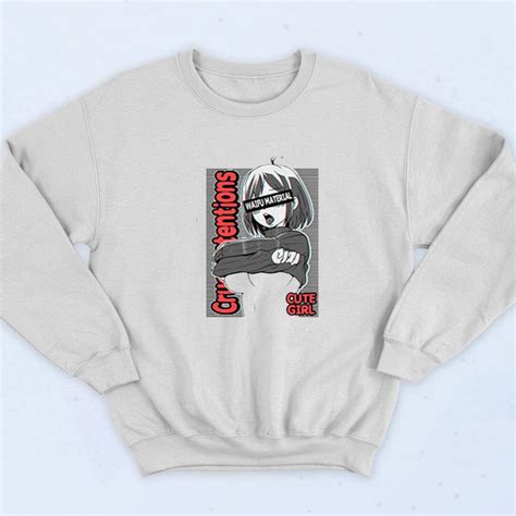 Hentai Waifu Ahegao Cute Girl Sweatshirt Sclothes