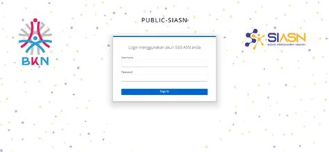 login myasn bkn bagi pppk paruh waktu  siapkan  data