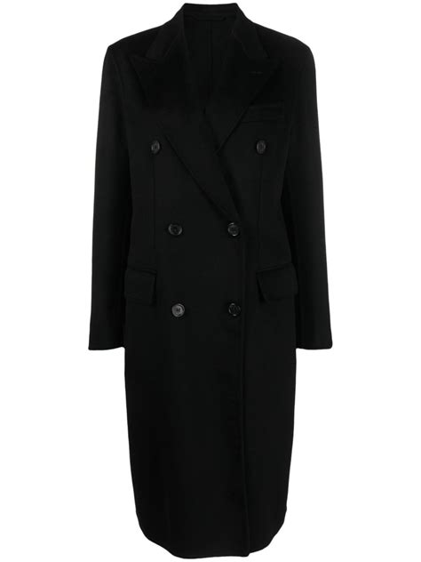 Brioni Double Breasted Cashmere Coat Farfetch