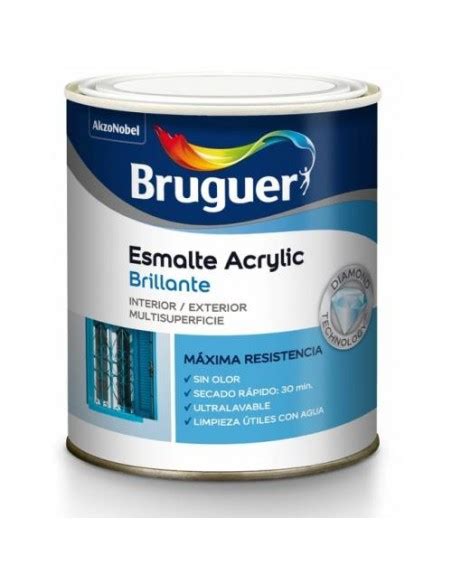 Bruguer Esmalte Acrylic Brillante Multisuperficie 750 ml Liquidación