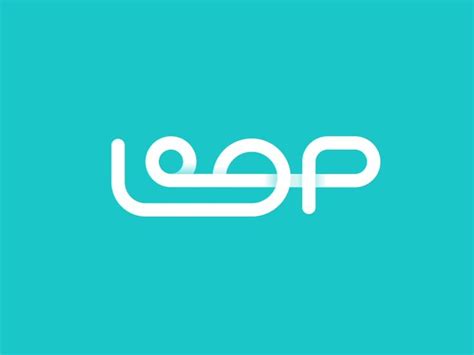 Loop Logo Animation | Logo design typography, Logo design inspiration ...