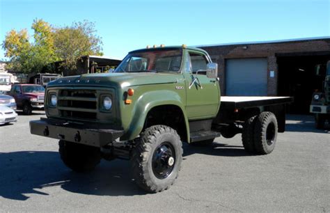 1975 Dodge W600 Powerwagon 4x4 318 V8 Engine Runs And Drives Well