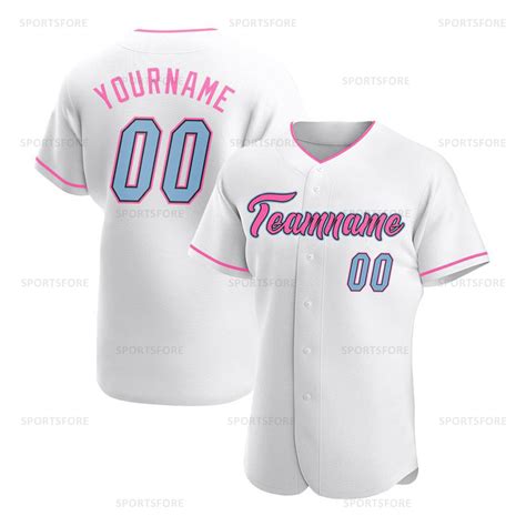 Custom Blank Baseball Jersey Customizable MLB Jerseys Shirts