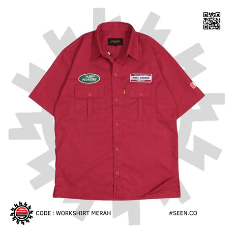 Jual Workshirt Workshirt Noise Project Kemeja Workshirt Kemeja