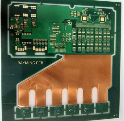 RAYMING 1 3mm12 Layer 1 Step HDI Rigid Flex Boards RAYPCB