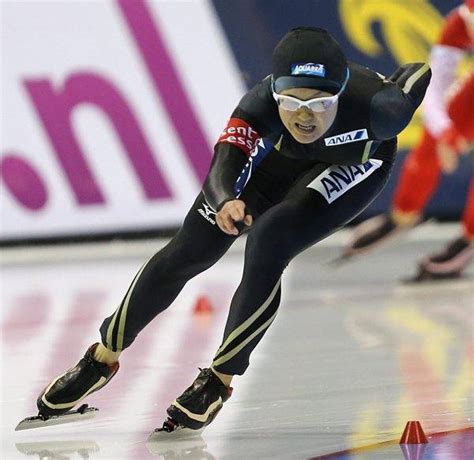 スピードスケートw杯・女子1500メ：スピードスケート 田畑真紀 写真特集：時事ドットコム