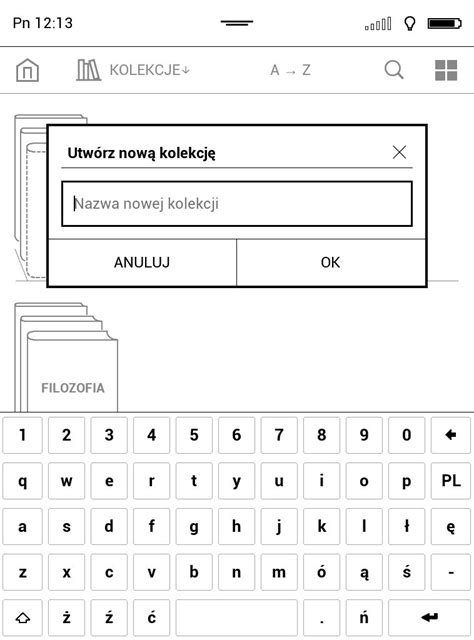 Jak tworzyć kolekcje grupować i sortować ebooki na czytnikach