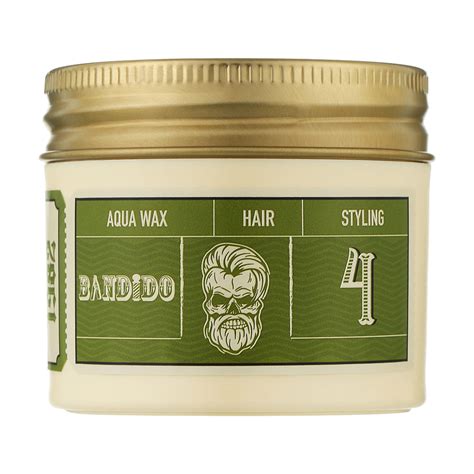 Мужской воск для укладки волос Bandido Aqua Wax 4 Light Green на водной ...