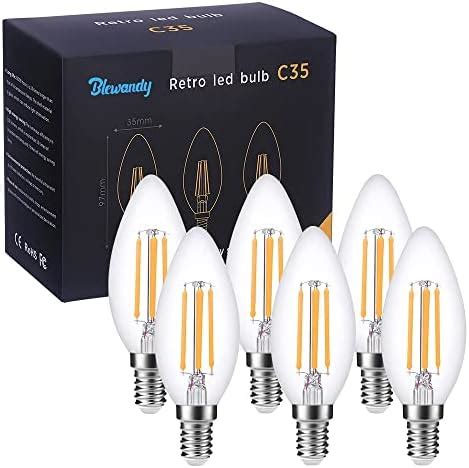 Blewandy E Led Candle Bulbs Led Bulb Small Screw W Equivalent