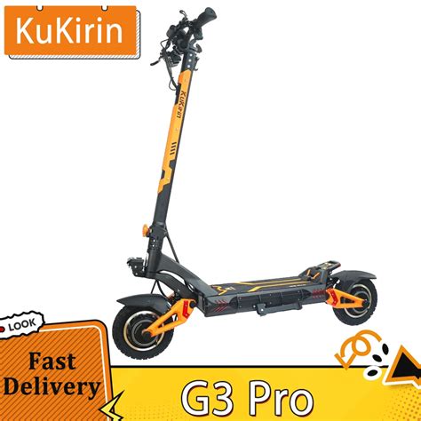 Kukirin Patinete El Ctrico Todoterreno G Pro Scooter Con Motor De