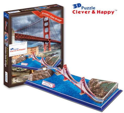 Golden Gate Bridge D Puzzle Puzzle Modell San Francisco Bay