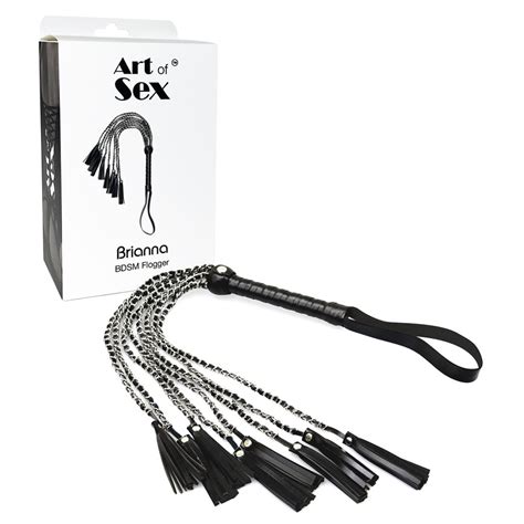 Батіг Art of Sex BDSM Flogger Brianna з екошкіри купити Candor Place арт SO