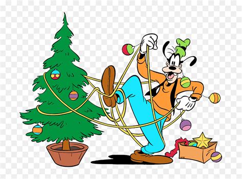 Clip Art Mickey Mouse Clip Art - Disney Christmas Tree Clipart, HD Png ...