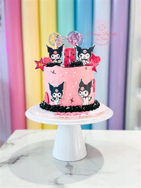 kuromi cake dreamydelightsbysidra