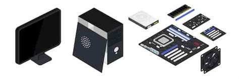 Computer hardware illustration Vectors & Illustrations for Free