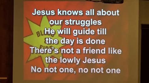 Jesus Knows All About Our Struggles Lyrics