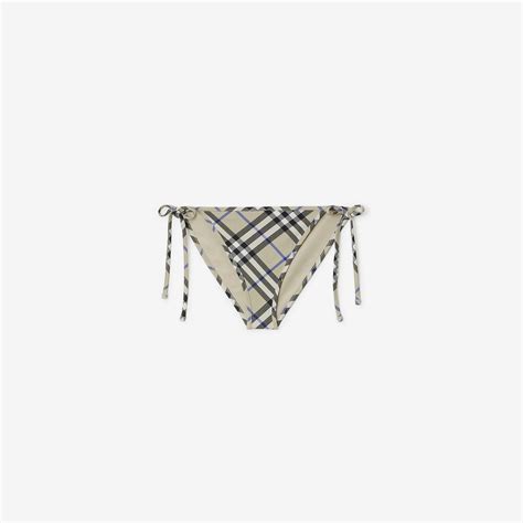 Burberry Check Bikini Briefs REVERSIBLE