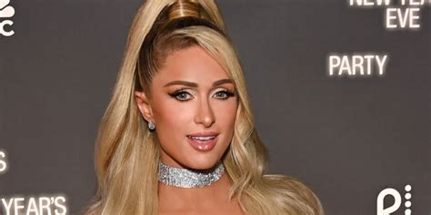 Paris Hilton Flaunts A See Through Naked Dress Bra And Underwear In