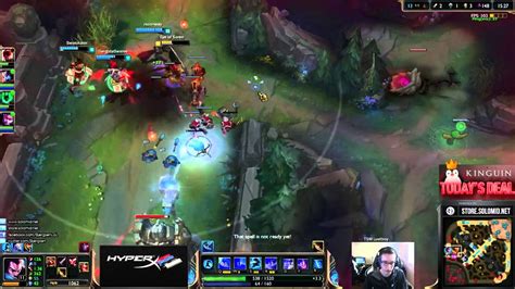 Bjergsen As Yasuo Vs Kassadin Mid S Preseason Ranked Challenger