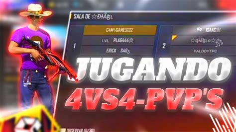 EN DIRECTO DE FREE FIRE SALAS PRIVADAS 4VS4 DE 48 CON SUBS MINIJUEGOS