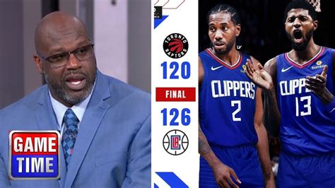 NBA Gametime Crew Reacts To LA Clippers Beat Toronto Raptors 126 120