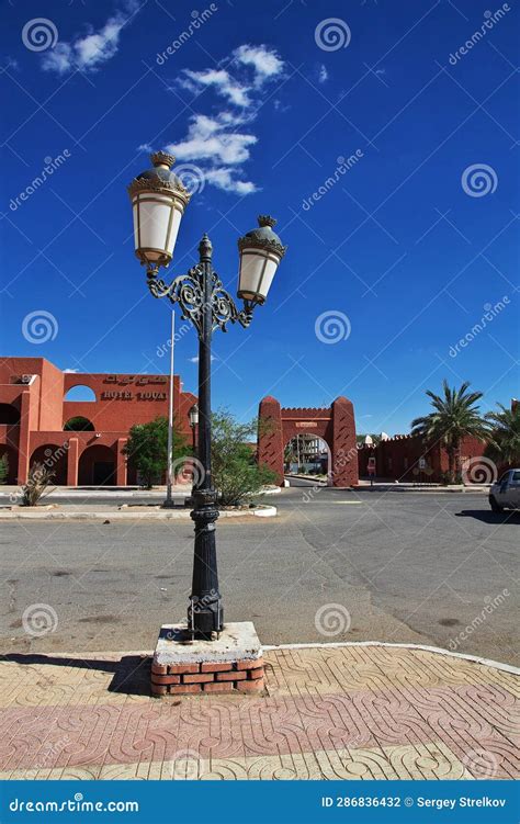 Adrar, Algeria - 06 Nov 2014: Adrar City in Desert Sahara, Algeria ...