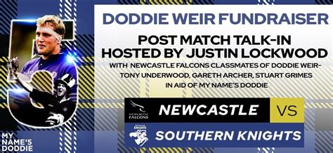 Newcastle Rugby Foundation: Doddie Weir Fundraiser - Post Match Talk In