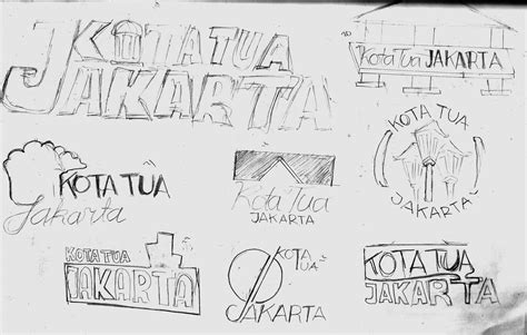 Visual Felix Sketsa Logo Kota Tua Asistensi 1