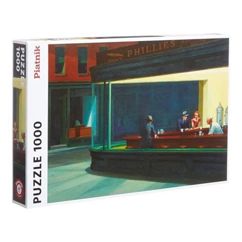 Puzzle 1000 Pièces Hopper Nighthawks Piatnik Mon