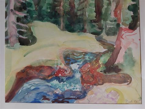 Fritz Pauli Original Aquarelle Signiert Mit Rahmen 51x60cm Kaufen